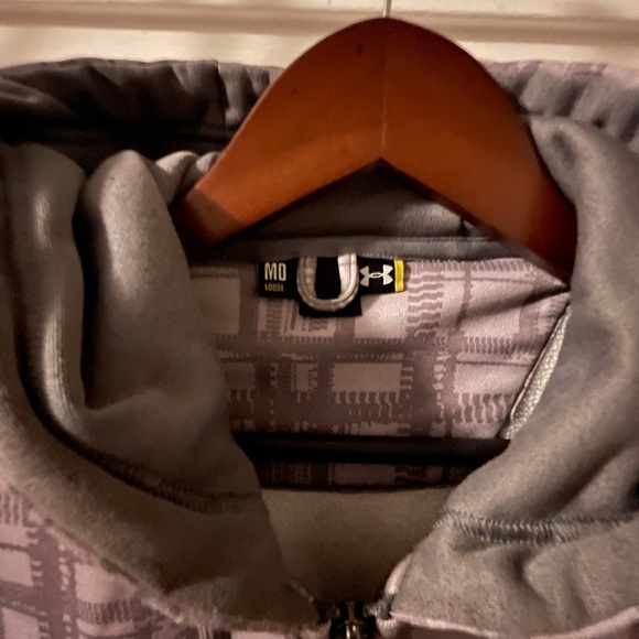 Under Armour zip jacket coat hoodie M gray - Picture 3 of 5